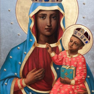 Márianosztra, a czestochowai Mária-kegykép másolata