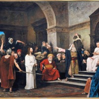 Krisztus Pilátus előtt (1881)