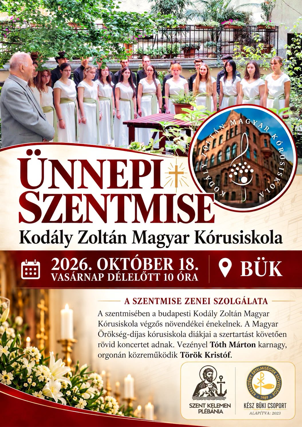 Kodály kórusiskola, Bük 2026.